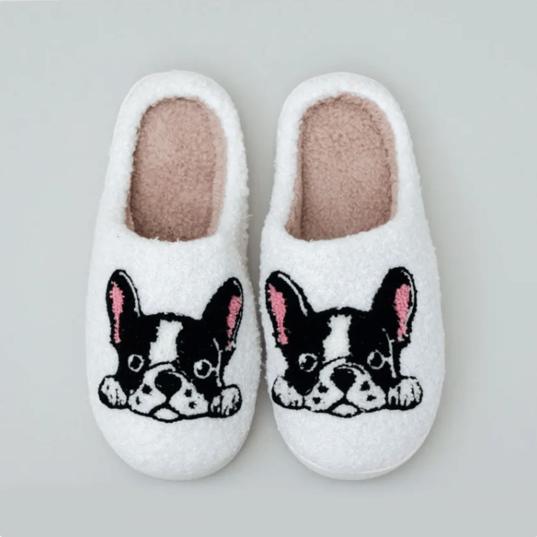 PugSlides cat animal slippers - cozy house slippers featuring cute cat design in multiple sizes