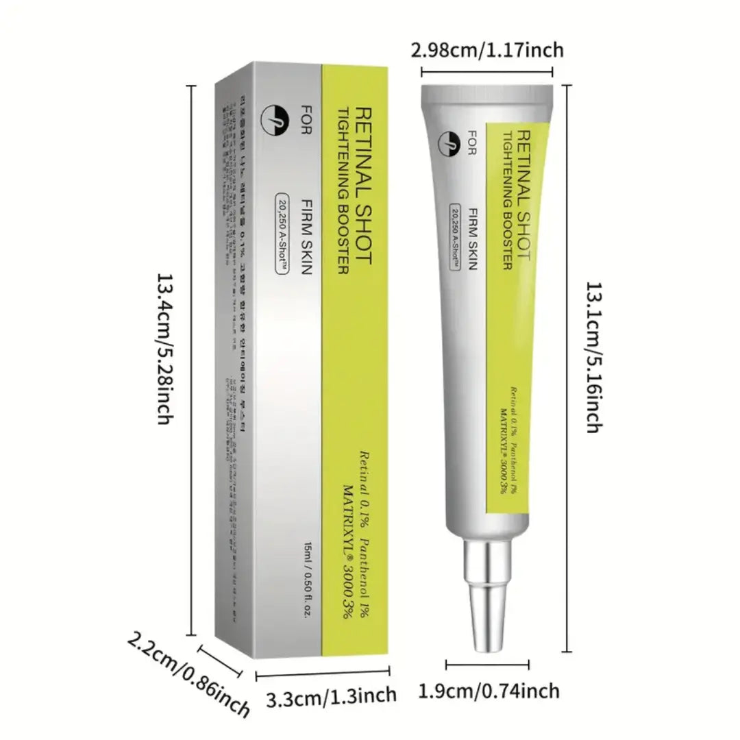 DermaÉlix Retinal Shot packaging - premium skincare product