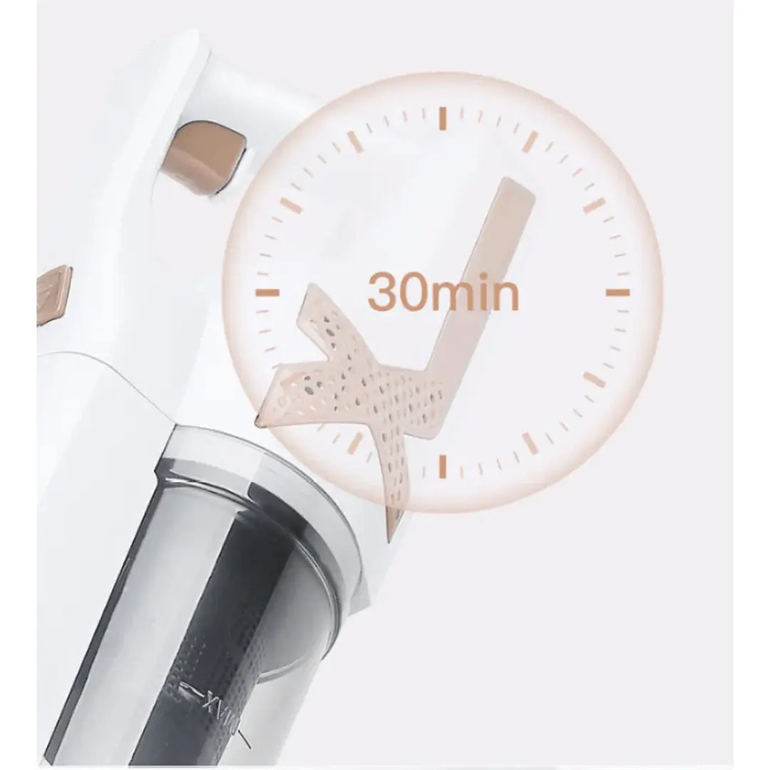 TurboVac portable cordless vacuum with strong suction power for home and car cleaning