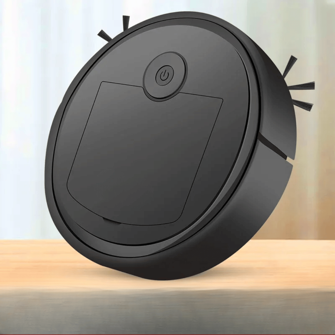 SmartClean robotic vacuum with intelligent navigation system for automatic floor cleaning