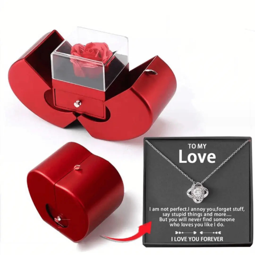 Forever Love Gift Box lifestyle - perfect romantic gift for wife or girlfriend