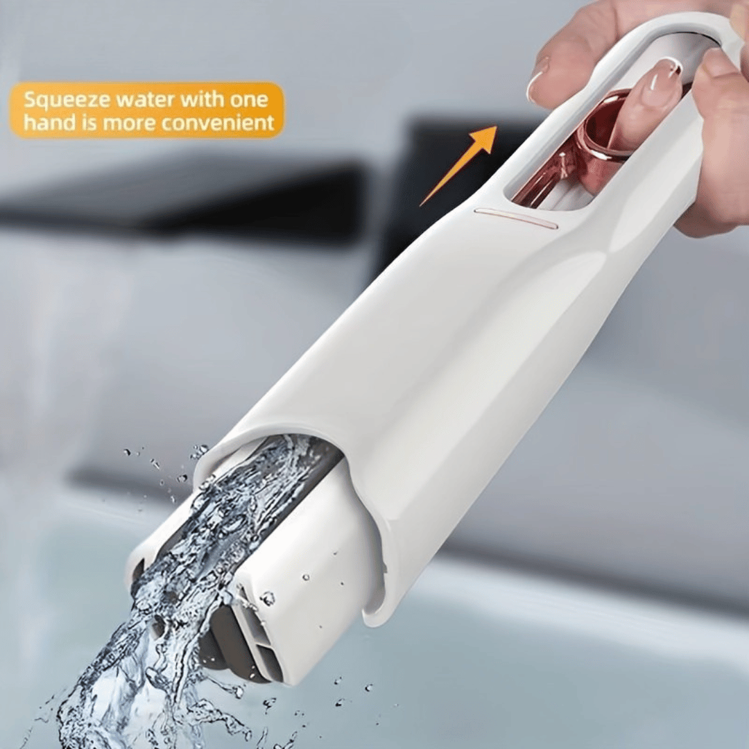 ProClean mini squeeze mop with one-hand operation design for mess-free compact cleaning