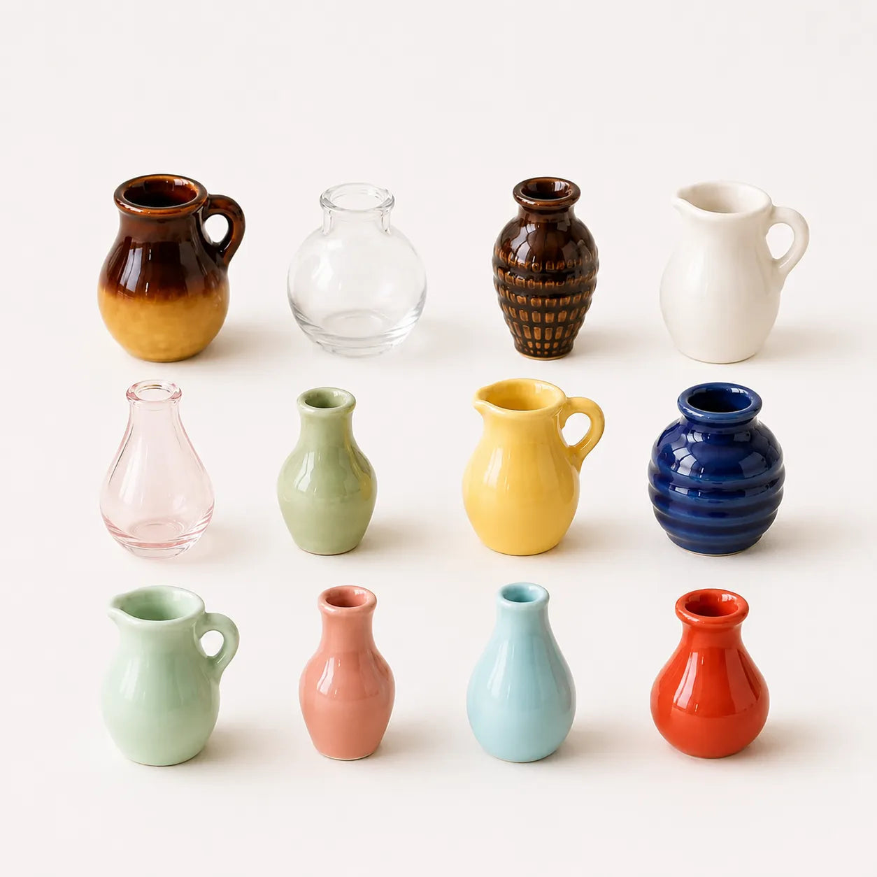 Flora Mini Vase Ceramic Magnets