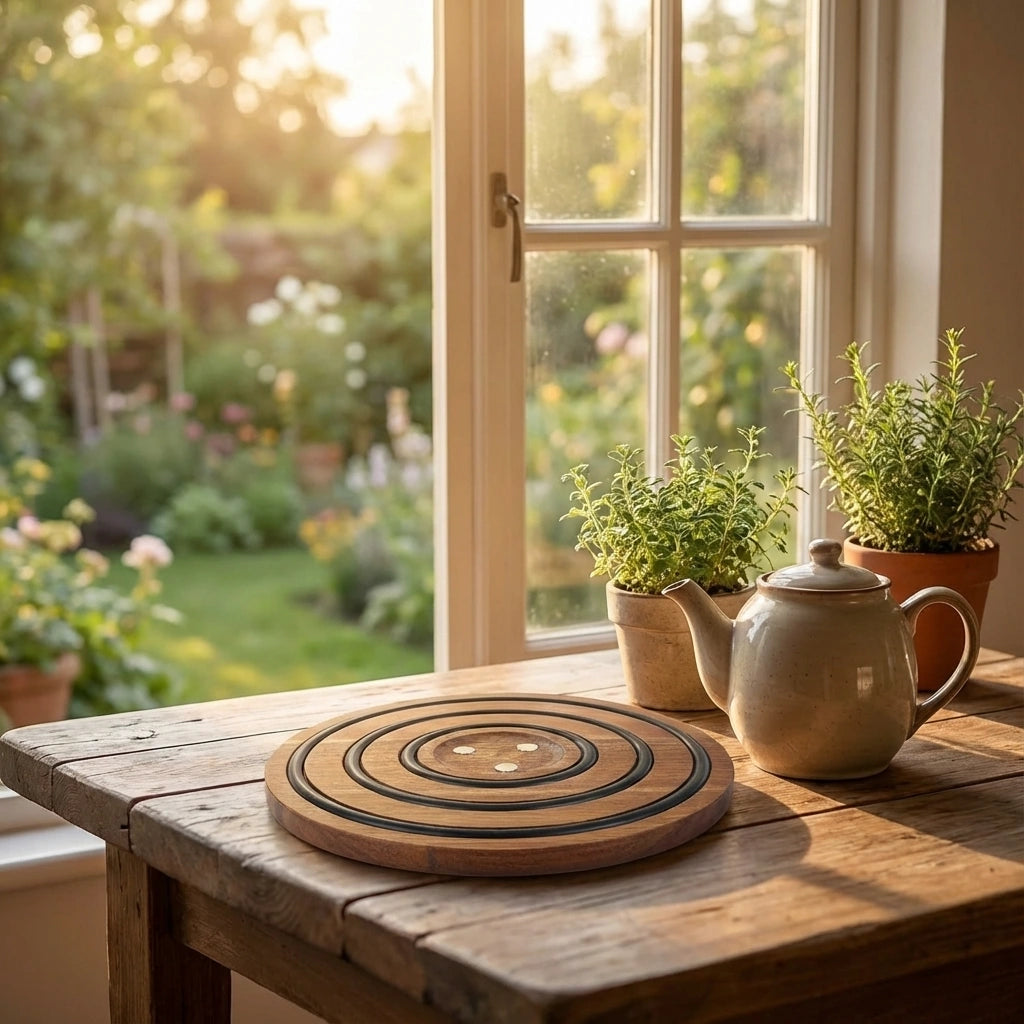Magnetic Wooden Trivet