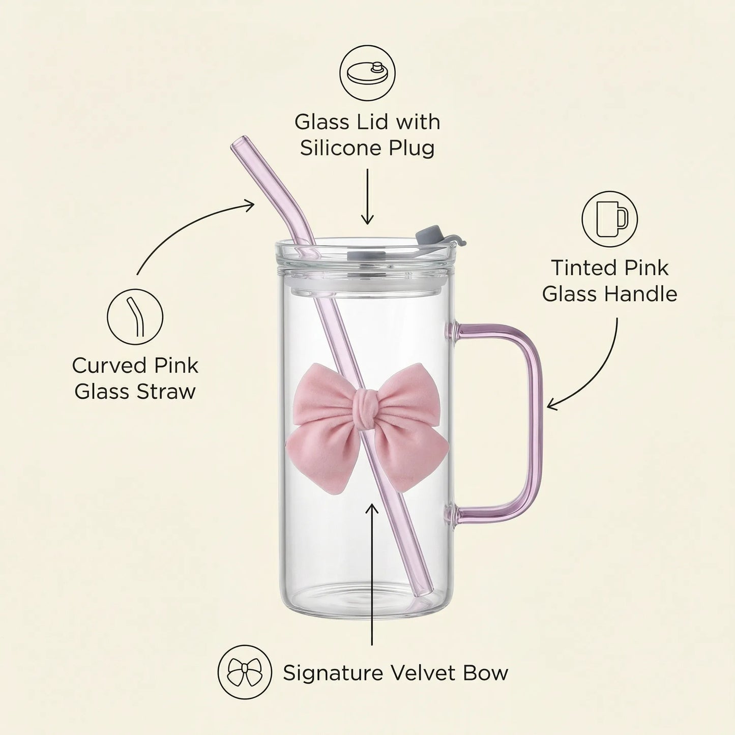 VelvetBow Glass