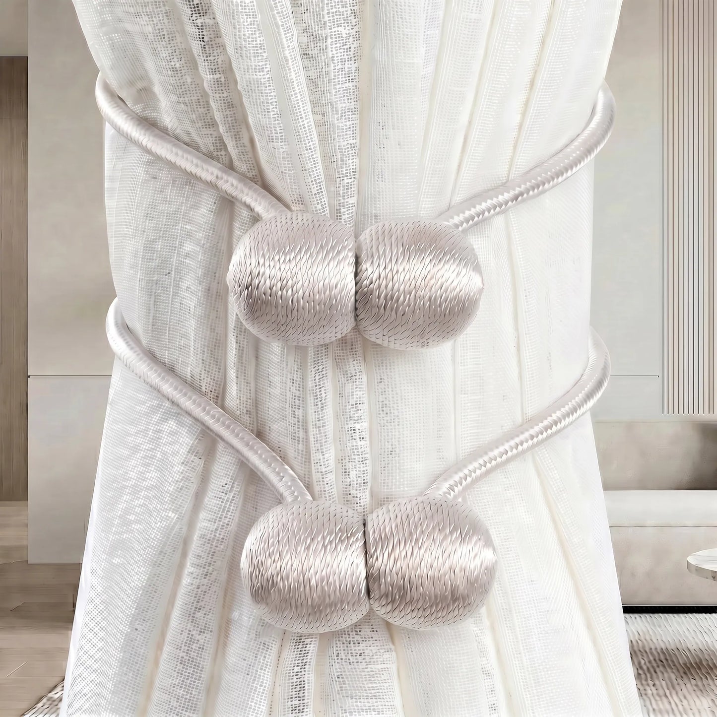 Magnetic Curtain Tiebacks