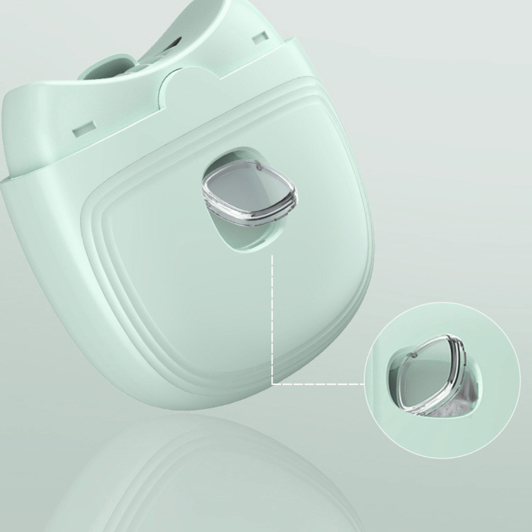 SafeTrim silent rechargeable electric nail cutter with precise cutting technology for safe nail trimming