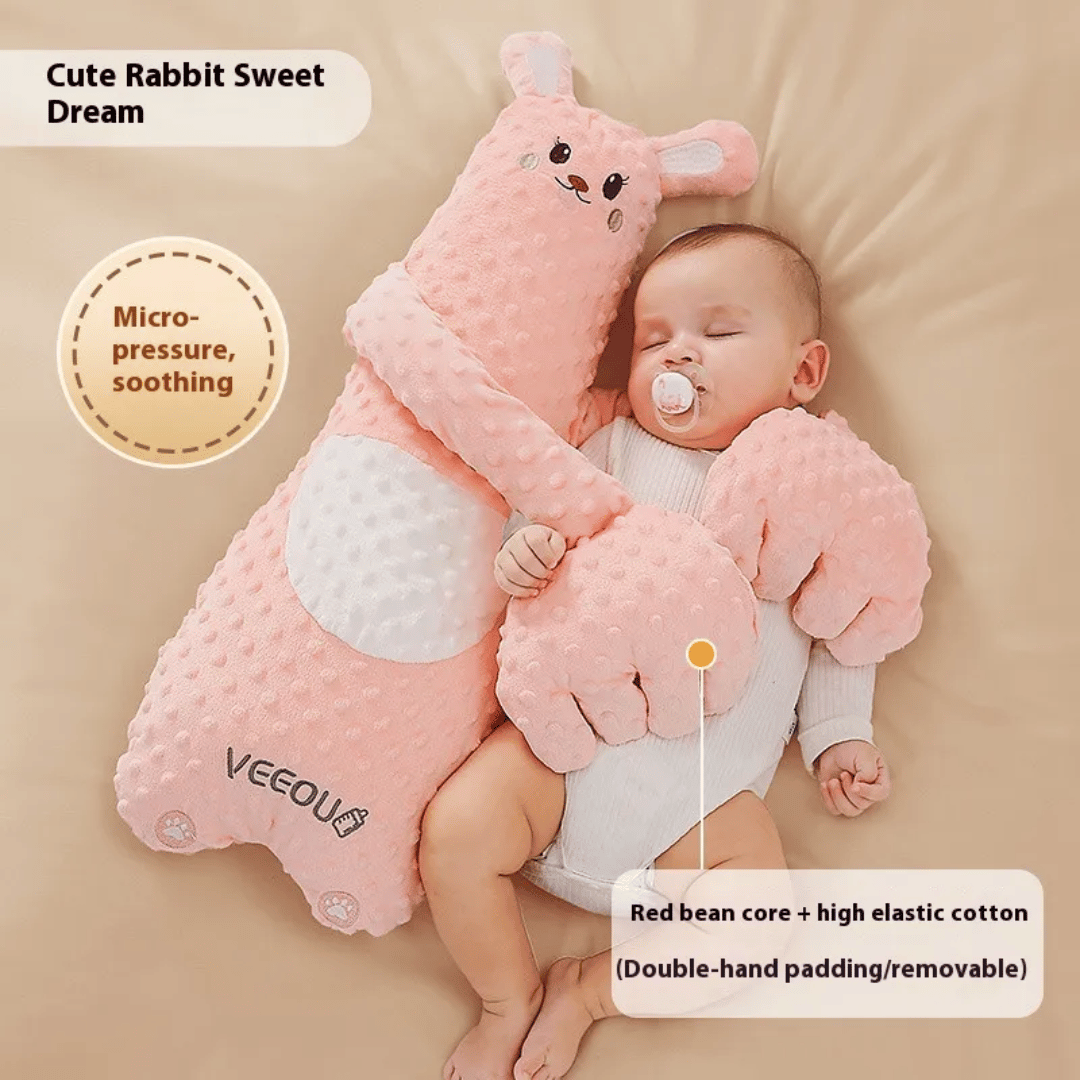 Naptime Roar baby sleep companion showing soft plush design - smart toy with music and warmth for peaceful baby sleep