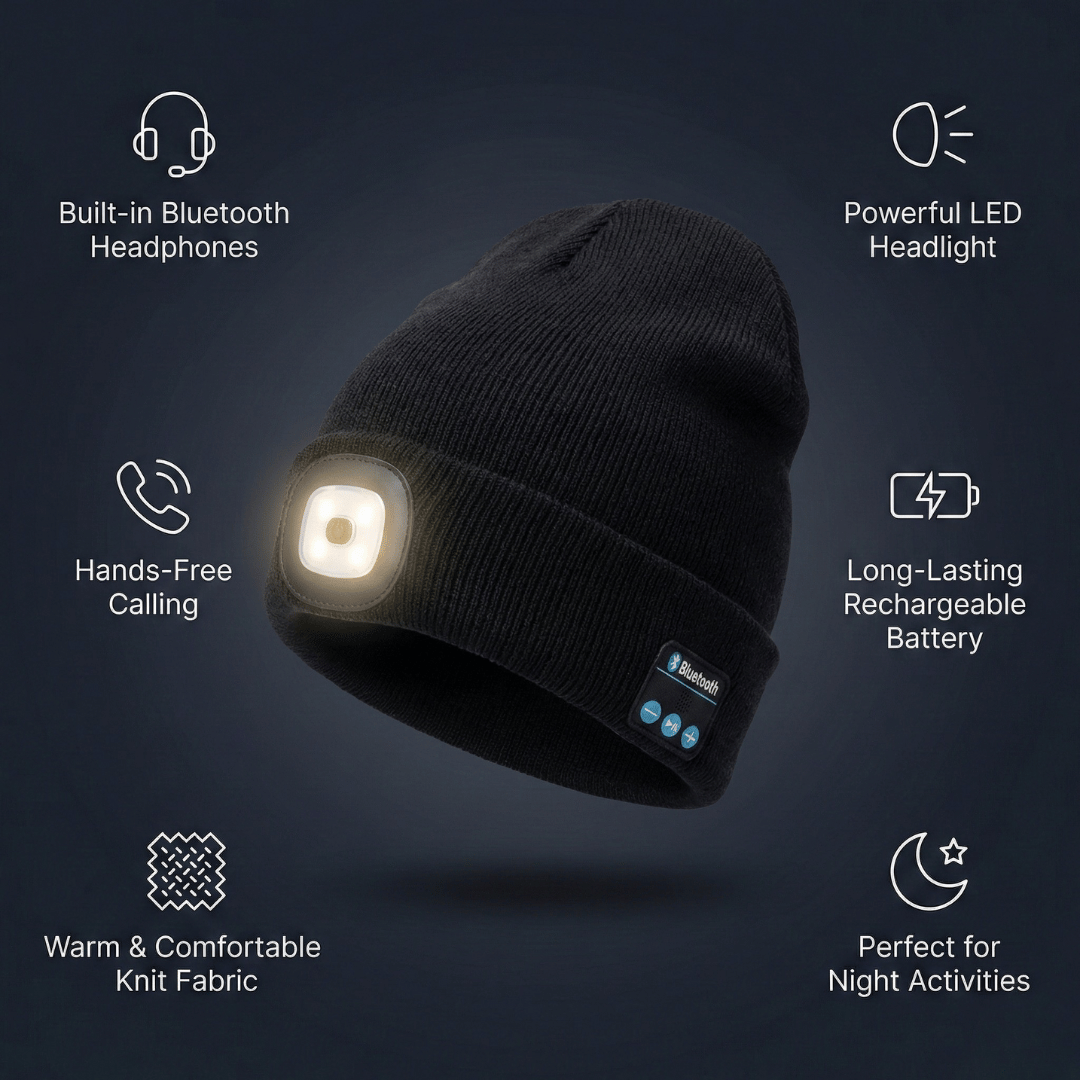 LED Bluetooth Beanie