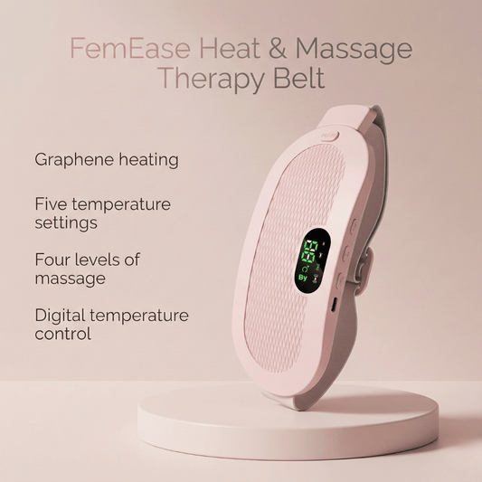 FemEase Heat & Massage Therapy Belt