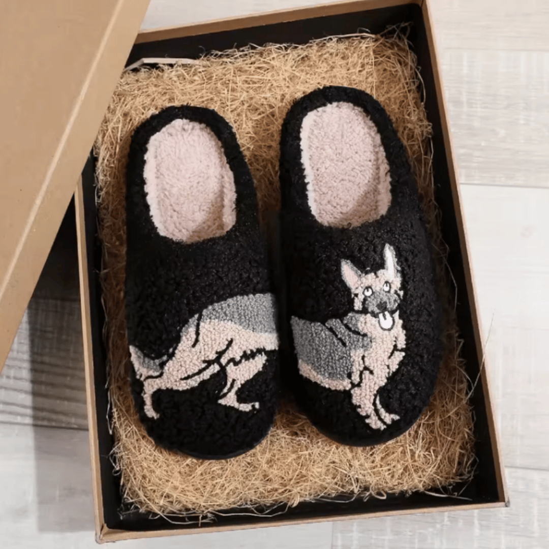 PugSlides cat animal slippers - cozy house slippers featuring cute cat design in multiple sizes