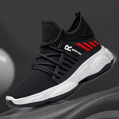 RAVEN sneakers black colorway - urban performance shoes with reinforced cushion sole and UrbanGrip outsole