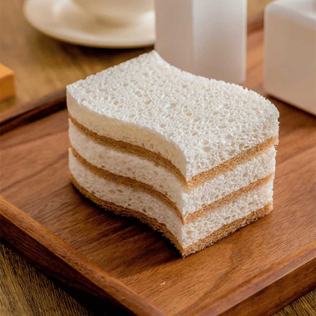 Maison Rose eco coconut fiber scrub sponges natural biodegradable cleaning solution for sustainable homes