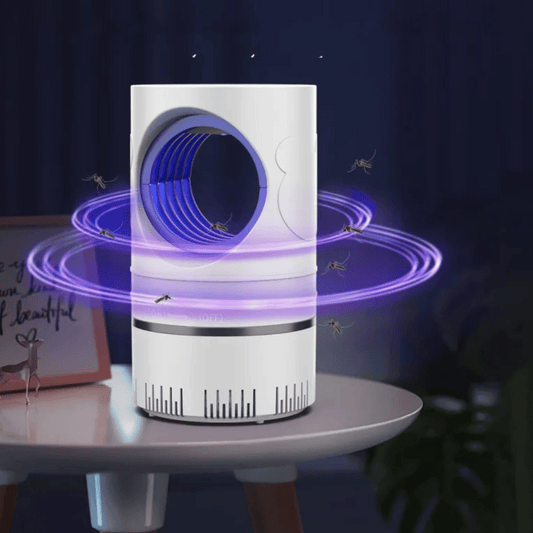 Insectra noiseless mosquito catcher with UV light technology for silent indoor pest control