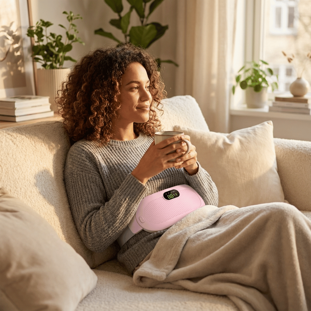 FemEase Heat & Massage Therapy Belt