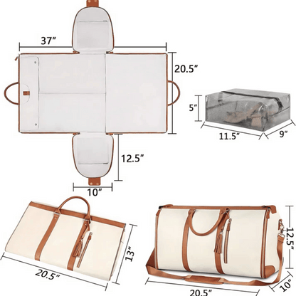 Elegance Travel Duffel bag lifestyle - elegant travel luggage for modern travelers