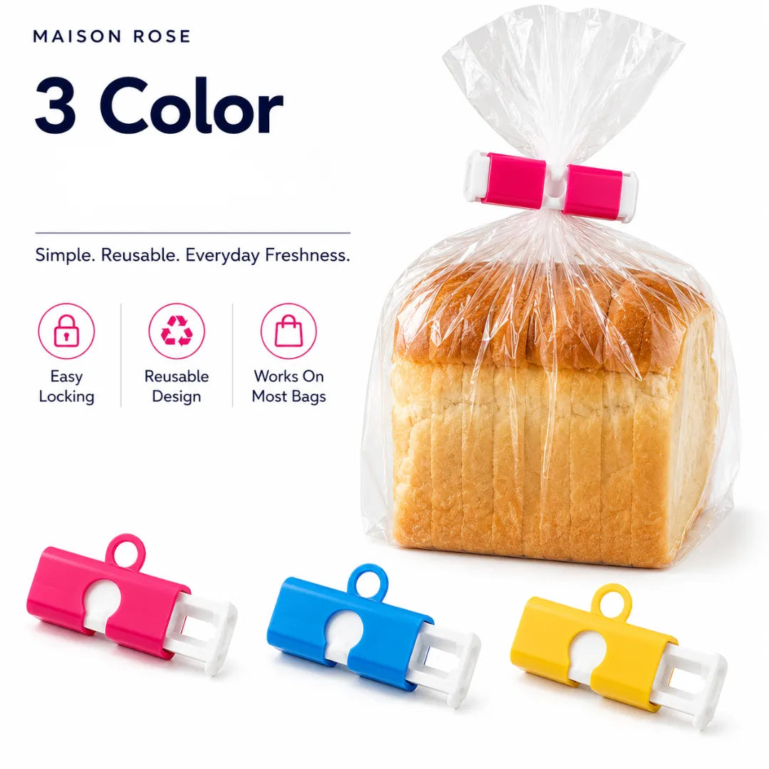 SnapSeal – Bag Sealing Clips
