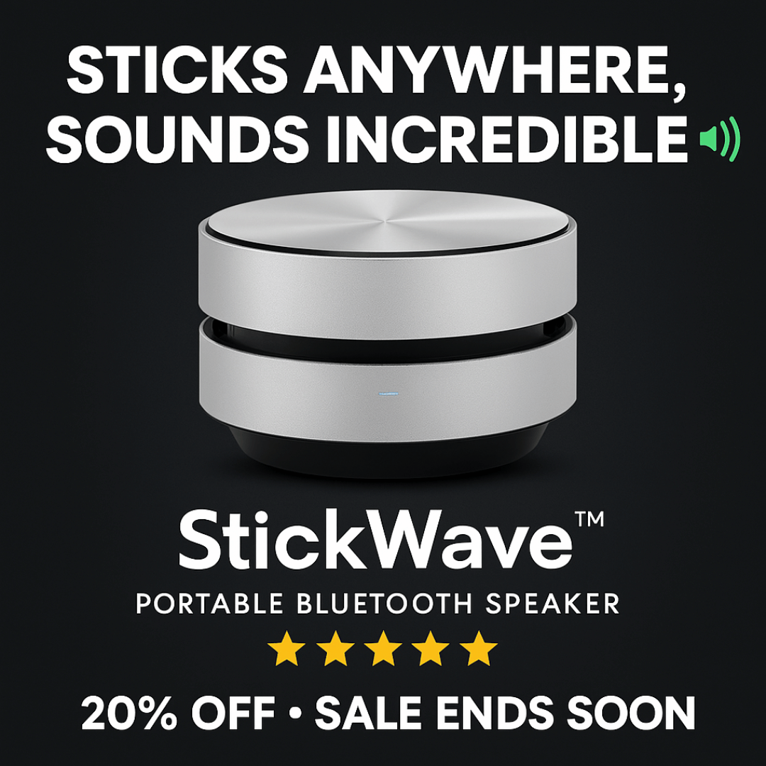 StickWave™ - Portable Bluetooth Speaker