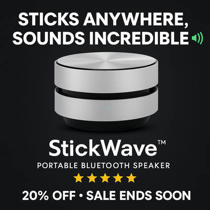 StickWave™ - Portable Bluetooth Speaker