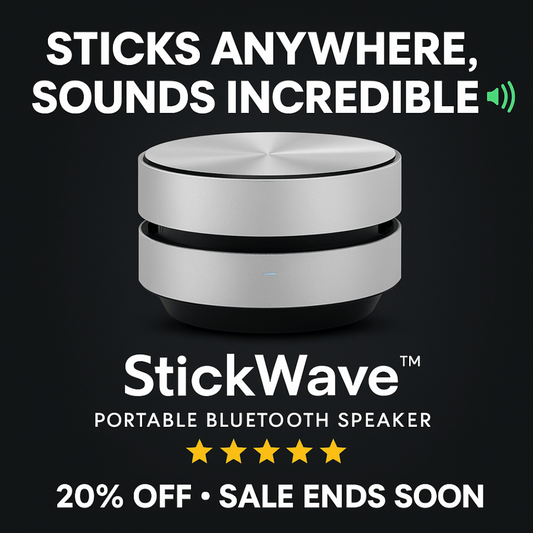 StickWave™ - Portable Bluetooth Speaker