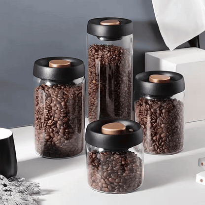 Press-Seal Glass Canisters