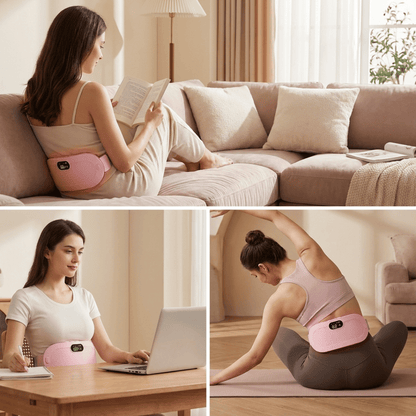 FemEase Heat & Massage Therapy Belt