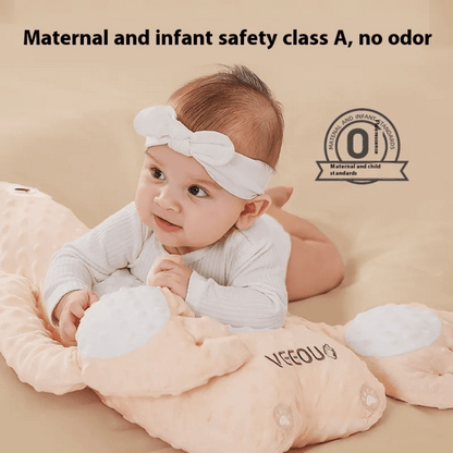Naptime Roar baby sleep companion showing soft plush design - smart toy with music and warmth for peaceful baby sleep