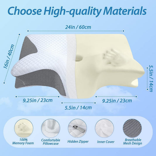 Ergonomic Butterfly Pillow - Limited Time Offer