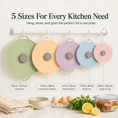 Reusable Silicone Food Lids