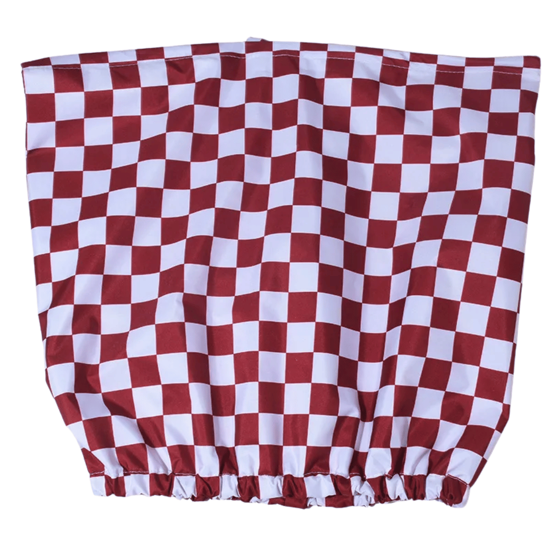 SilkStyle waterproof shower cap with satin-lined interior for ultimate hair protection during showers