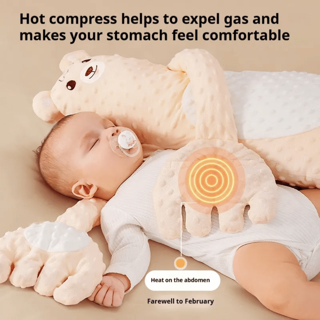 Naptime Roar baby sleep companion showing soft plush design - smart toy with music and warmth for peaceful baby sleep