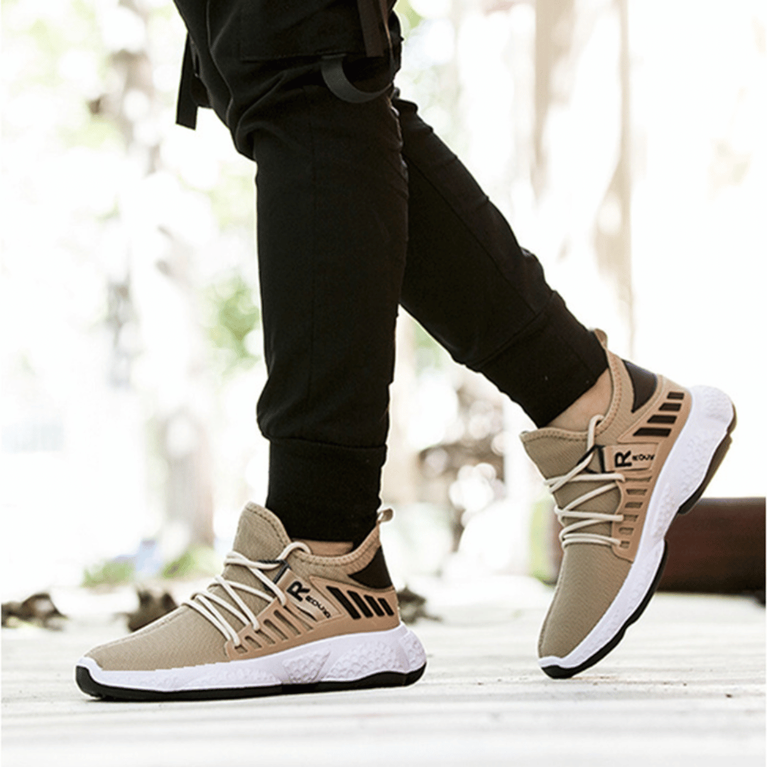 RAVEN sneakers black colorway - urban performance shoes with reinforced cushion sole and UrbanGrip outsole