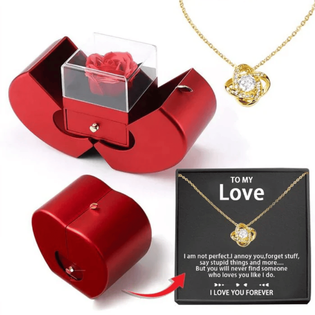 Forever Love Gift Box lifestyle - perfect romantic gift for wife or girlfriend