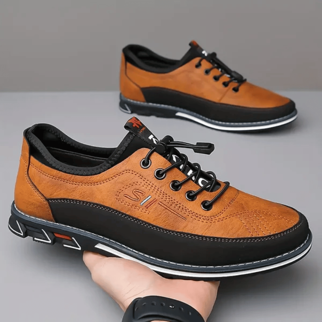 Oxford Comfort Sneakers lifestyle shot demonstrating everyday wear and versatility