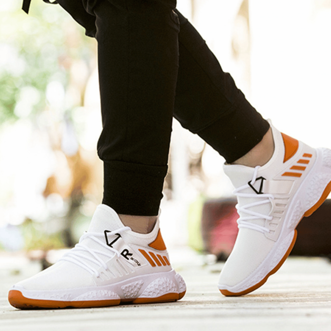 RAVEN sneakers black colorway - urban performance shoes with reinforced cushion sole and UrbanGrip outsole
