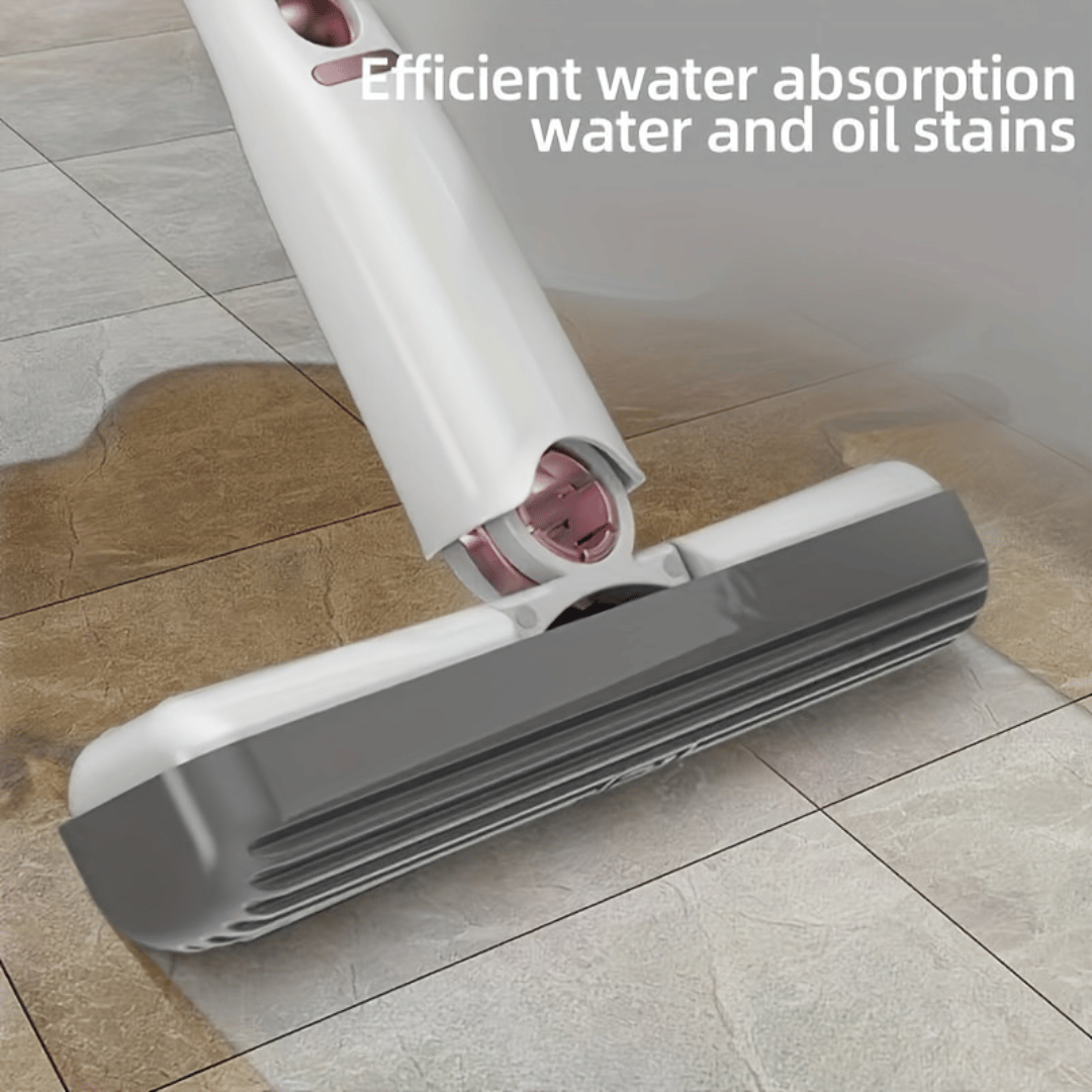 ProClean mini squeeze mop with one-hand operation design for mess-free compact cleaning