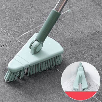 AngleMaster Brush 360 triangular floor brush with 360-degree rotation for comprehensive corner cleaning