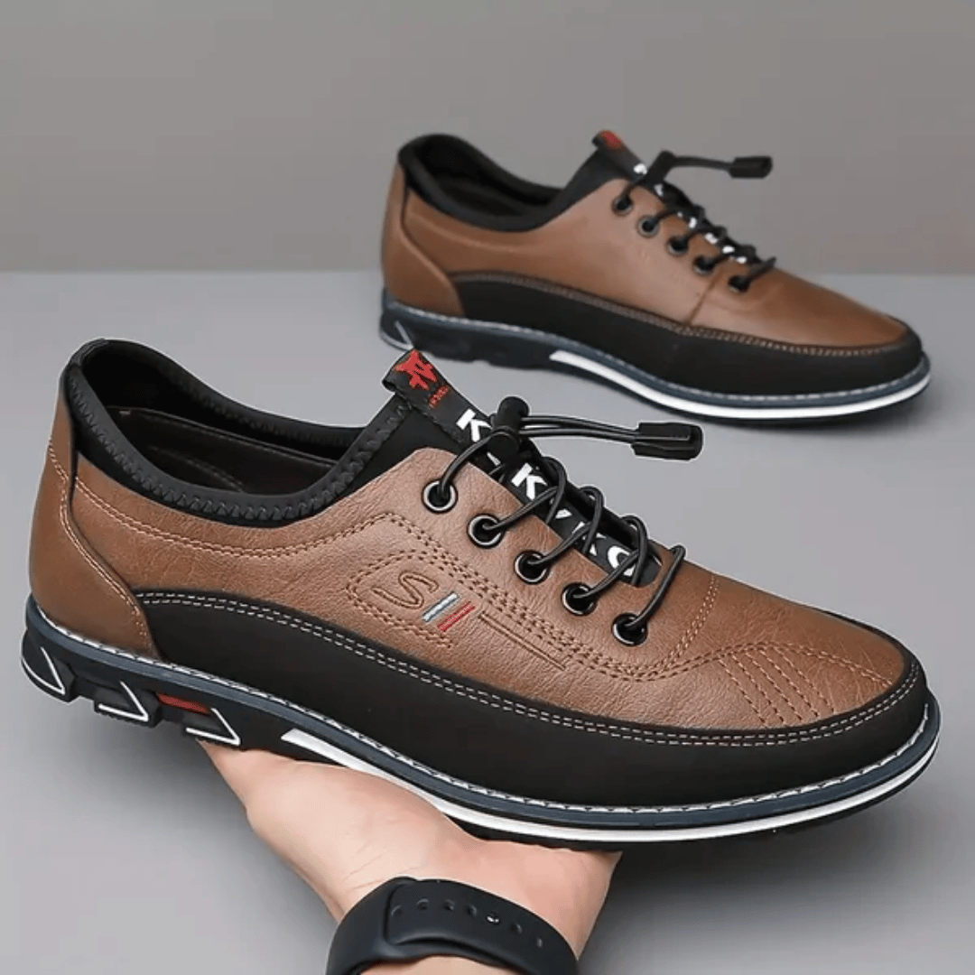 Oxford Comfort Sneakers lifestyle shot demonstrating everyday wear and versatility