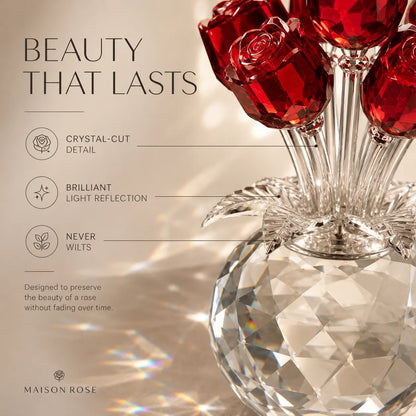 Eternal Crystal Rose Bouque