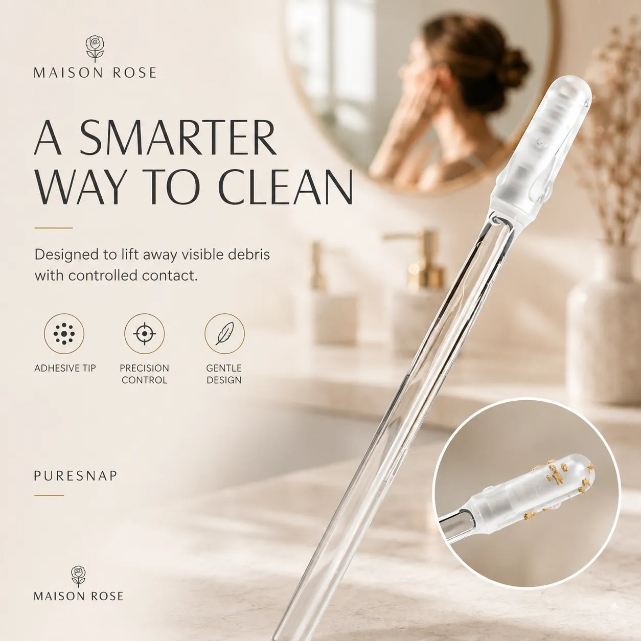 PureSnap – Sticky Ear Cleaning Swabs & Wax Removal Tool