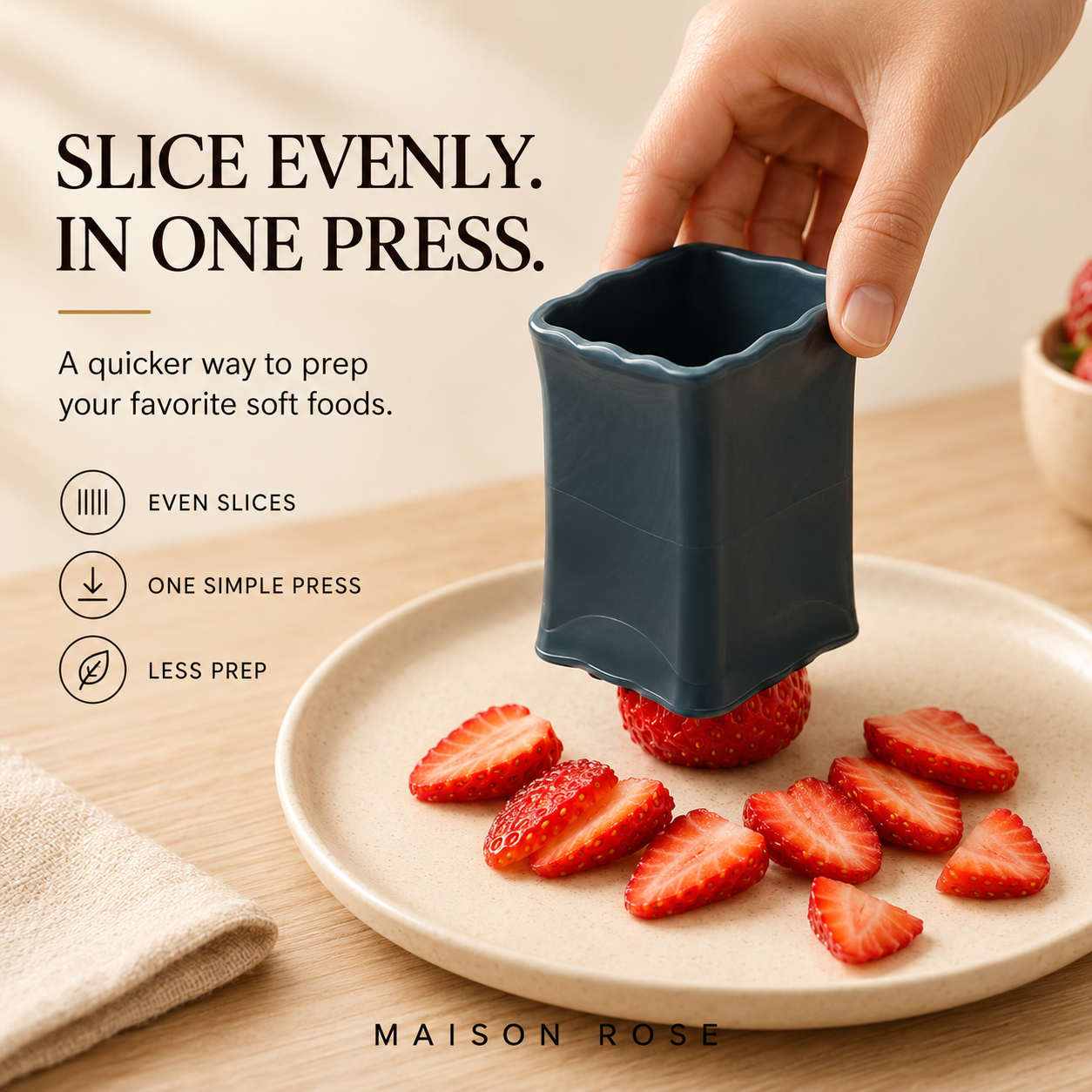 SliceCup – Fruit & Egg Slicer