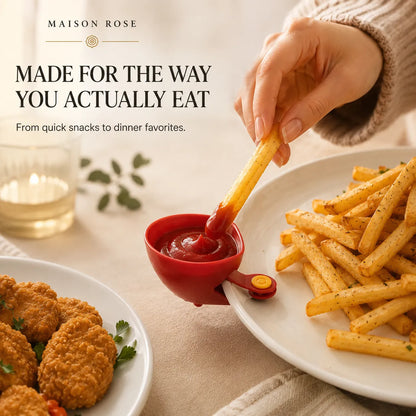 DipClip – Clip-On Sauce Bowl
