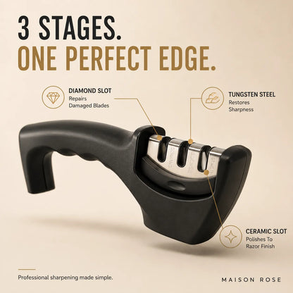 Apex – Professional 3-Stage Knife Sharpener