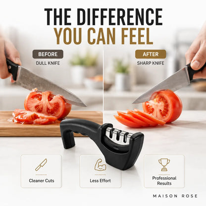 Apex – Professional 3-Stage Knife Sharpener