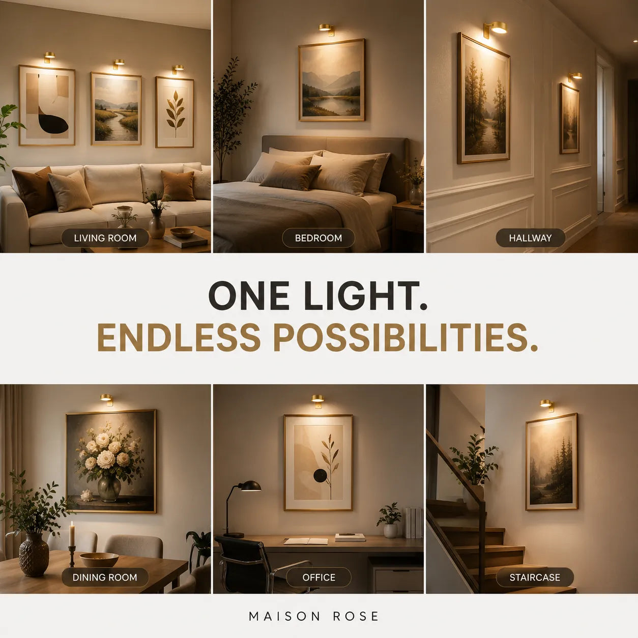Lumina – Premium Cordless LED Gallery Lighting