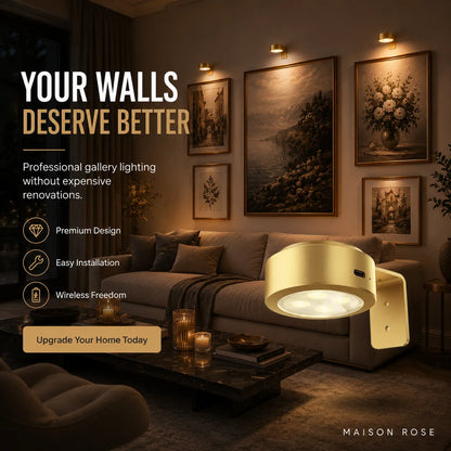 Lumina – Premium Cordless LED Gallery Lighting
