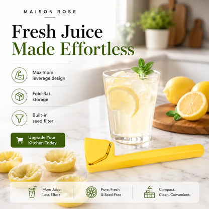 SlimSqueeze – Fold-Flat Citrus Juicer