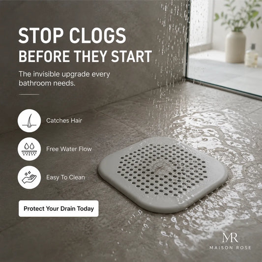 DrainSnap – Universal Silicone Hair Catcher & Drain Filter