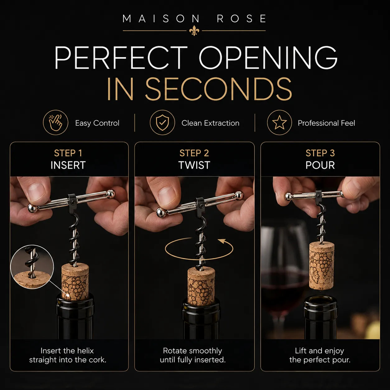 SommSleek – Wine Opener