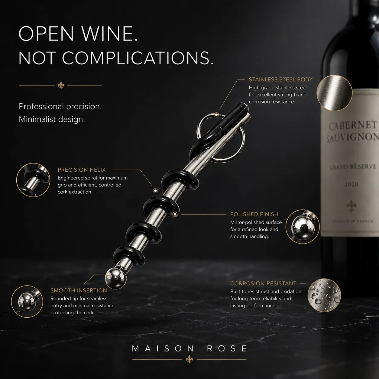 SommSleek – Wine Opener